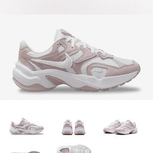 BRAND NEW still in box Nike Women's AL8 cream and White Sneakers